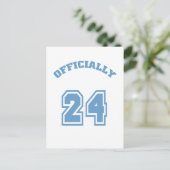 Offiziell 24 postkarte (Stehend Vorderseite)