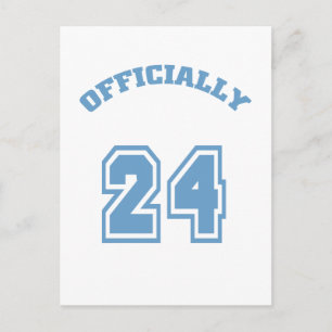 Offiziell 24 postkarte