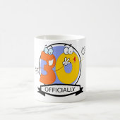 Offiziell 30 Geburtstags-Fahne Kaffeetasse (Mittel)