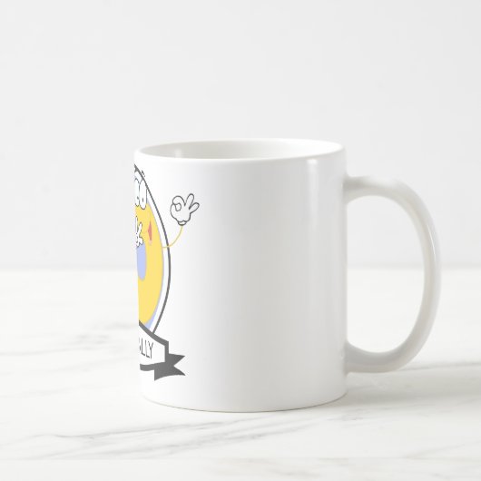 Offiziell 30 Geburtstags-Fahne Kaffeetasse (Rechts)
