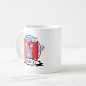 Offiziell 31 Geburtstagslogo Kaffeetasse (Vorderseite Links)