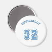 Offiziell 32 magnet (Vorderseite/Rückseite)