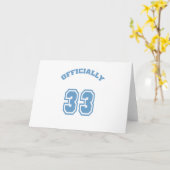 Offiziell 33 karte (Gelbe Blume)