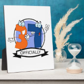 Offiziell 37 Geburtstagsbanner Fotoplatte (Seite)