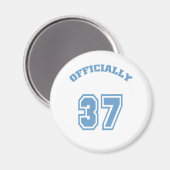 Offiziell 37 magnet (Vorderseite/Rückseite)