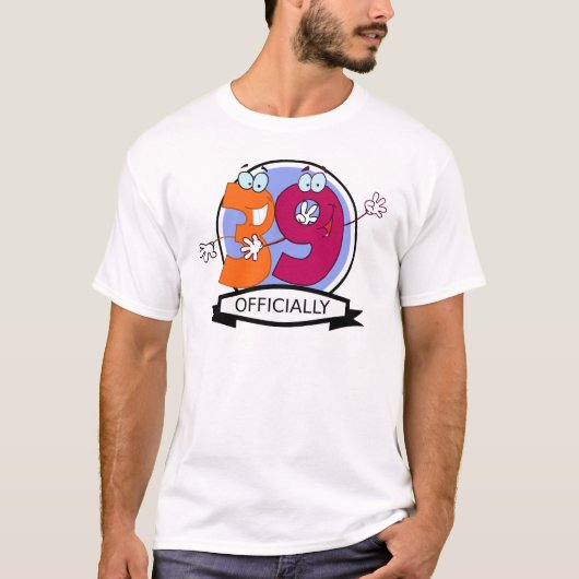 Offiziell 39 Geburtstagsbanner T-Shirt (Vorderseite)