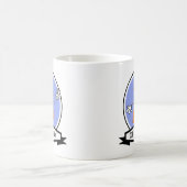 Offiziell 3 Geburtstagsbanner Kaffeetasse (Mittel)
