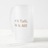 Offiziell #3inch Richard Mattglas Bierglas (Vorderseite Links)