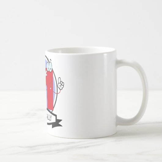 Offiziell 41 Geburtstagsbanner Kaffeetasse (Rechts)
