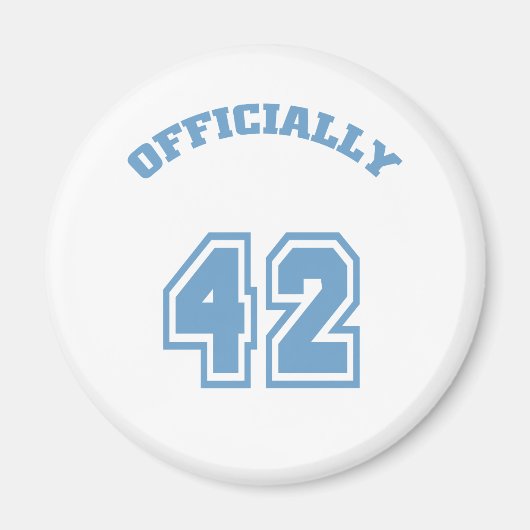 Offiziell 42 magnet (Vorne)