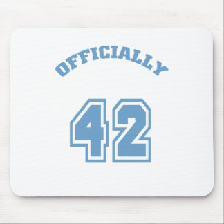 Offiziell 42 mousepad