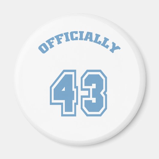 Offiziell 43 magnet (Vorne)