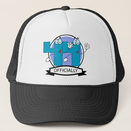 Offiziell 44 Geburtstagsbanner Truckerkappe (Vorderseite)