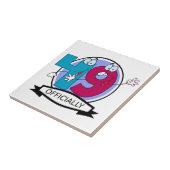 Offiziell 49 Geburtstagsbanner Fliese (Seite)
