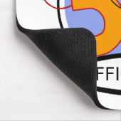 Offiziell 58 Geburtstagsbanner Mousepad (Ecke)
