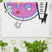 Offiziell 60 Geburtstagsbanner Handtuch (Gefaltet)