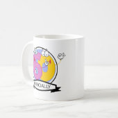 Offiziell 60 Geburtstagsbanner Kaffeetasse (Vorderseite Links)