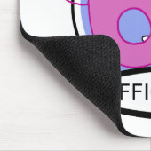 Offiziell 61 Geburtstagsbanner Mousepad (Ecke)