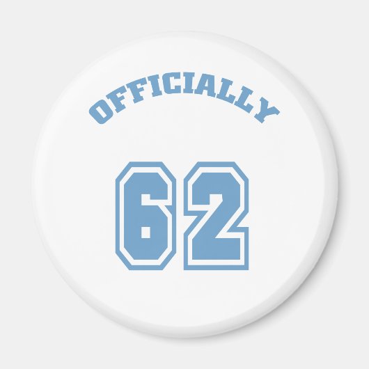 Offiziell 62 magnet (Vorne)