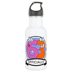 Offiziell 63 Geburtstagsbanner Edelstahlflasche