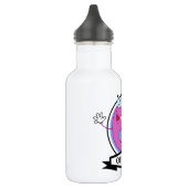 Offiziell 65 Geburtstagsbanner Edelstahlflasche (Links)