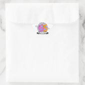 Offiziell 65 Geburtstagsbanner Stern-Aufkleber (Tasche)