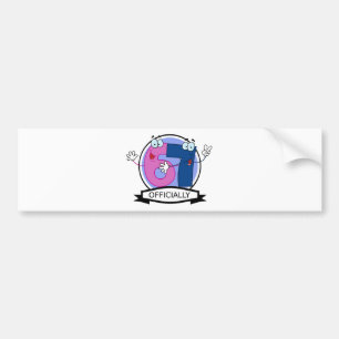 Offiziell 67 Geburtstagsbanner Autoaufkleber