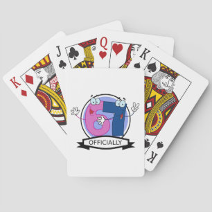 Offiziell 67 Geburtstagsbanner Spielkarten