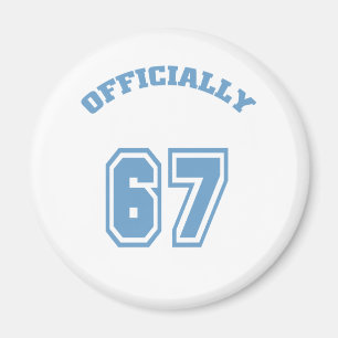 Offiziell 67 magnet