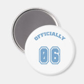 Offiziell 6 magnet (Vorderseite/Rückseite)