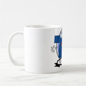 Offiziell 70 Geburtstags-Fahne Kaffeetasse (Links)