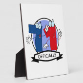Offiziell 71 Geburtstagsbanner Fotoplatte (Seite)