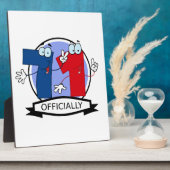 Offiziell 71 Geburtstagsbanner Fotoplatte (Seite)