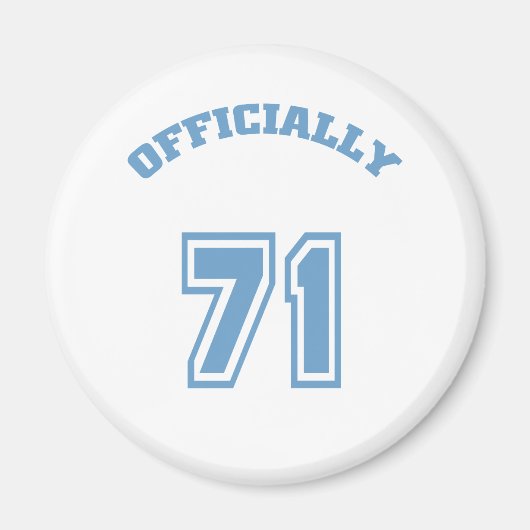 Offiziell 71 magnet (Vorne)