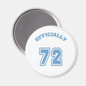 Offiziell 72 magnet (Vorderseite/Rückseite)