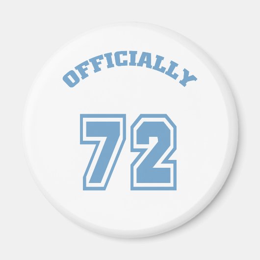 Offiziell 72 magnet (Vorne)