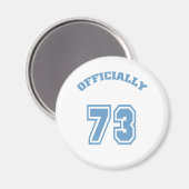 Offiziell 73 magnet (Vorderseite/Rückseite)