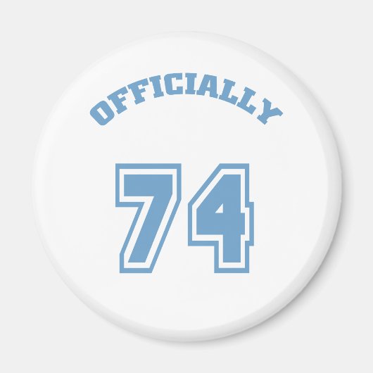 Offiziell 74 magnet (Vorne)