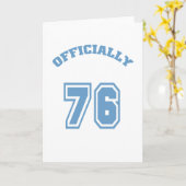 Offiziell 76 karte (Gelbe Blume)