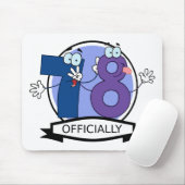 Offiziell 78 Geburtstagsbanner Mousepad (Mit Mouse)