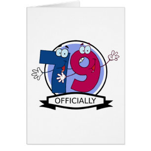 Offiziell 79 Geburtstagsbanner