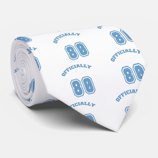 Offiziell 80 krawatte (Gerollt)