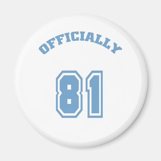 Offiziell 81 magnet (Vorne)