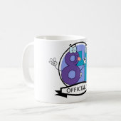 Offiziell 84 Geburtstagsbanner Kaffeetasse (Vorderseite Links)