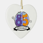 Offiziell 85 Geburtstagsbanner Keramikornament (Rechts)