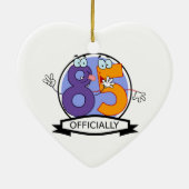 Offiziell 85 Geburtstagsbanner Keramikornament (Hinten)