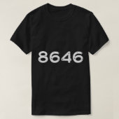 Offiziell 8646 86 46 2024 46. 86 66 46 T-Shirt (Design vorne)