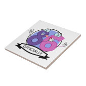 Offiziell 86 Geburtstagsbanner Fliese (Seite)