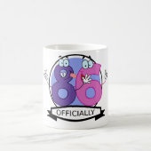 Offiziell 86 Geburtstagsbanner Kaffeetasse (Mittel)