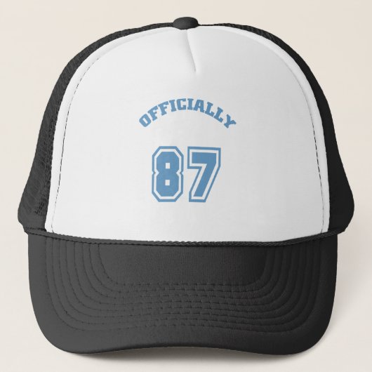 Offiziell 87 truckerkappe (Vorderseite)